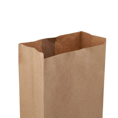 Pinch or Flat Bottom Kraft Paper Bags - hotpackwebstore.com - Flat Bottom Paper Bags