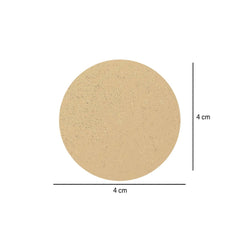 Plain Brown Sticker Roll 250 Pieces - hotpackwebstore.com - Stickers