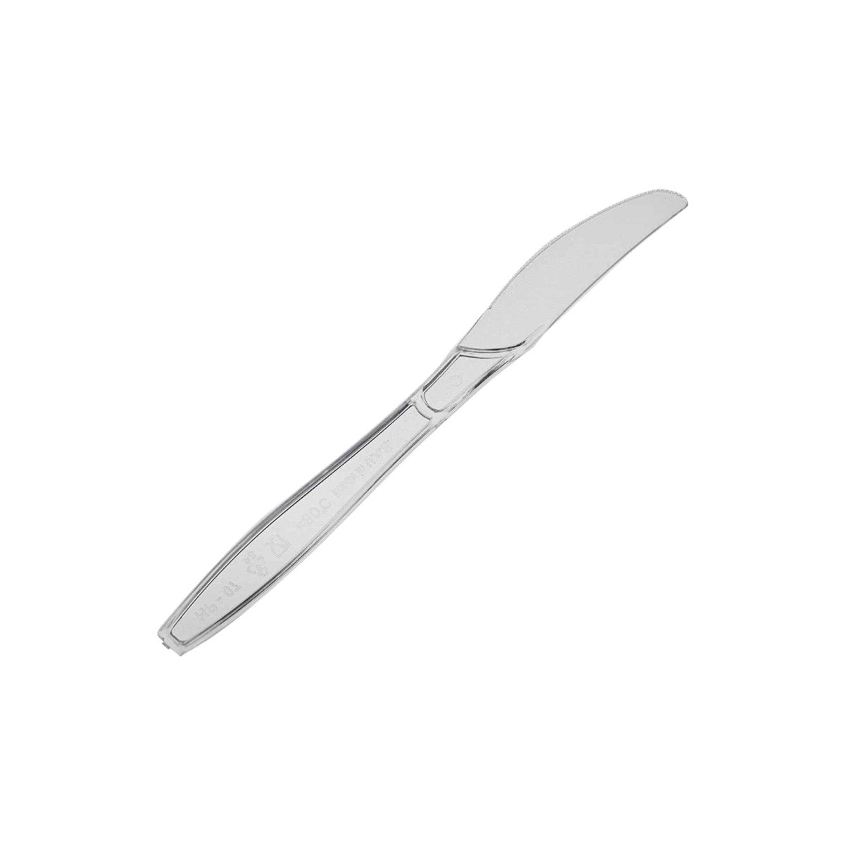 Plastic Heavy Duty Clear Knife 1000 Pieces - hotpackwebstore.com - Plastic Cutleries