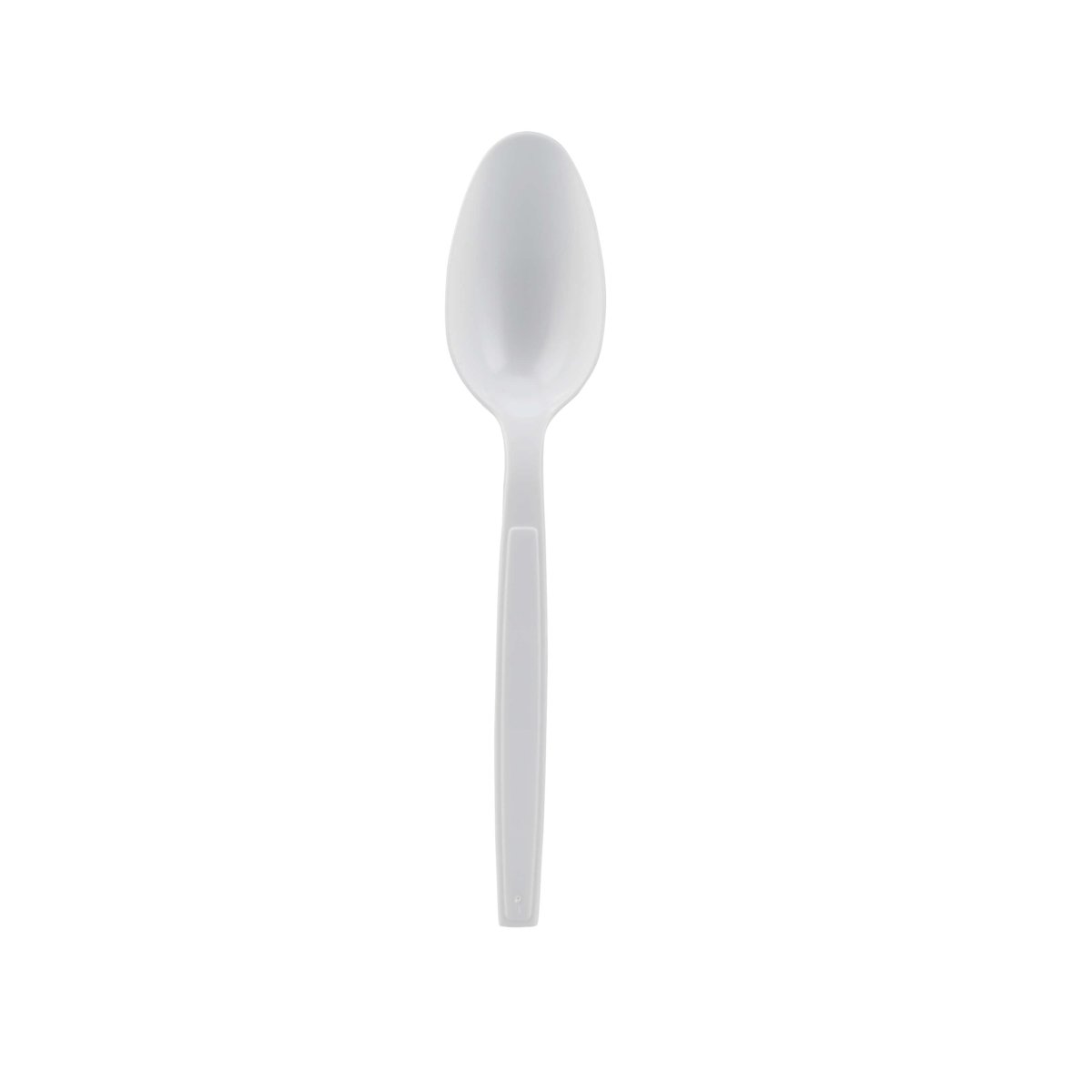 Plastic Heavy Duty White Spoon 1000 Pieces - hotpackwebstore.com - Plastic Cutleries