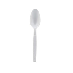 Plastic Heavy Duty White Spoon 1000 Pieces - hotpackwebstore.com - Plastic Cutleries