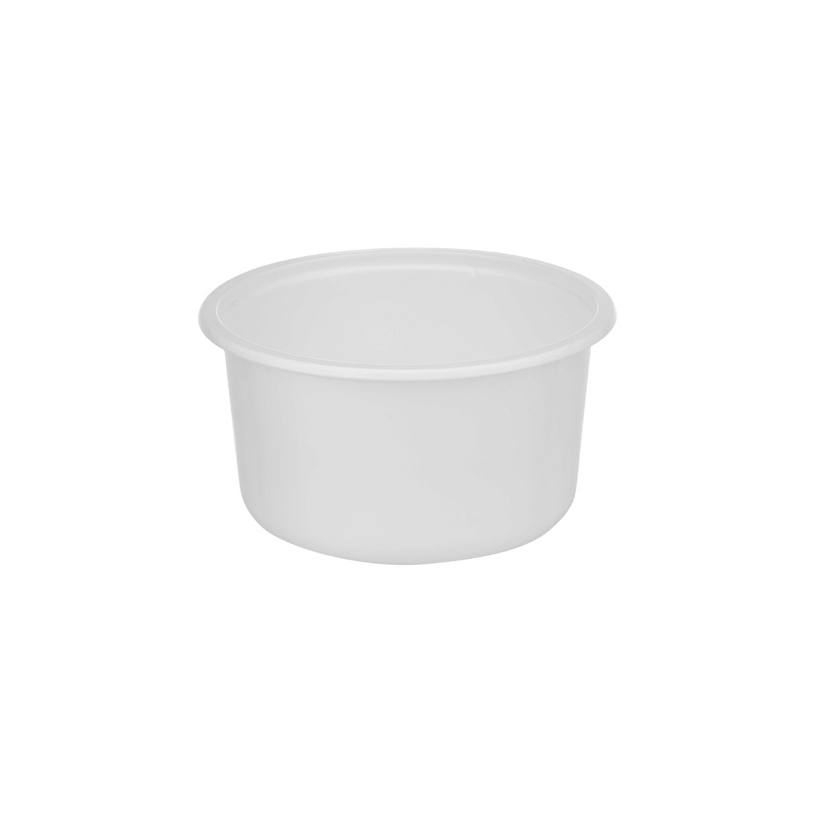 Plastic Plain White PP Bowl - hotpackwebstore.com - Microwavable Containers
