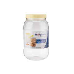 Plastic Storage Jar With Lid - hotpackwebstore.com - Plastic Bottles