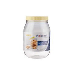 Plastic Storage Jar With Lid - hotpackwebstore.com - Plastic Bottles
