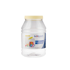 Plastic Storage Jar With Lid - hotpackwebstore.com - Plastic Bottles