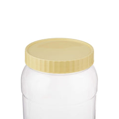 Plastic Storage Jar With Lid - hotpackwebstore.com - Plastic Bottles