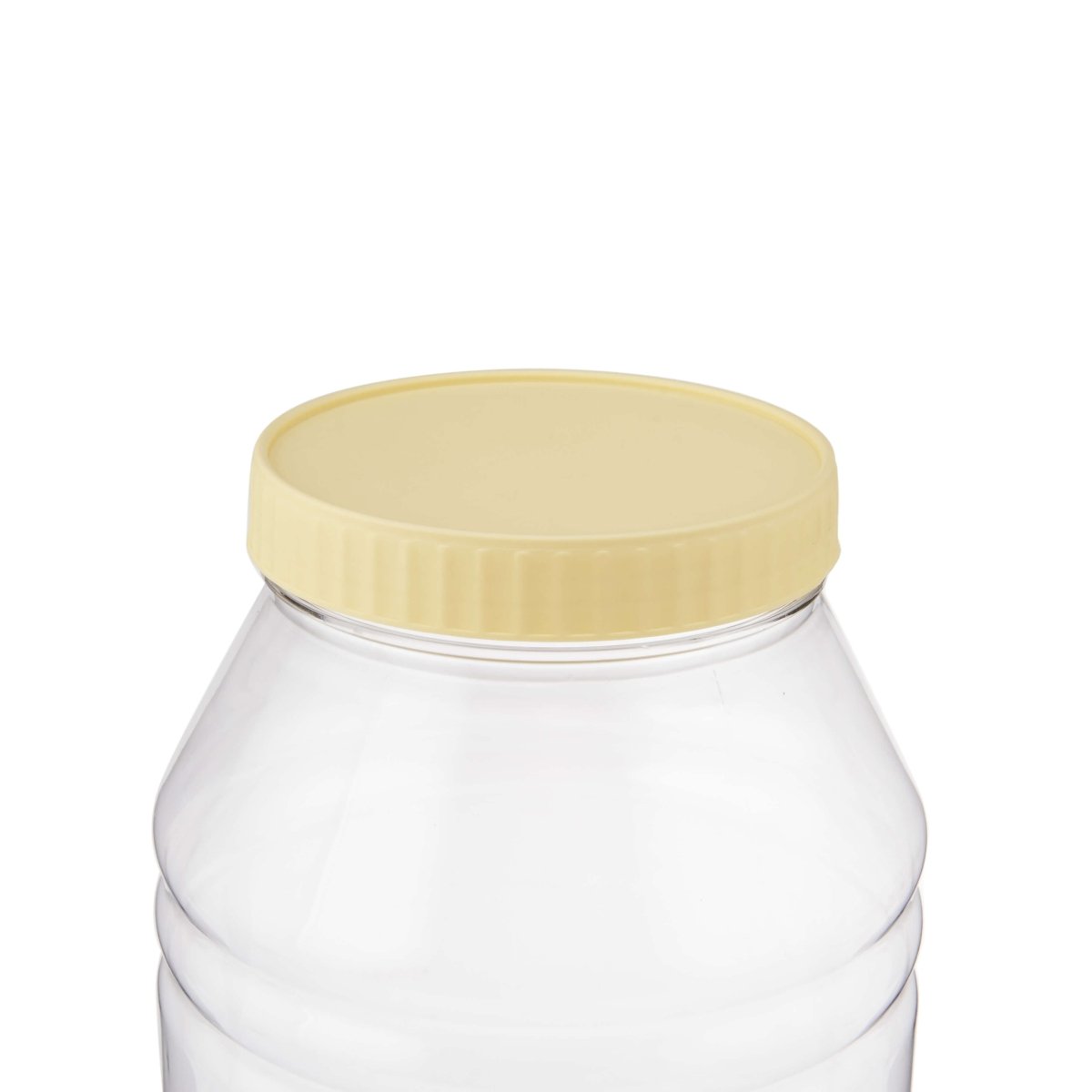 Plastic Storage Jar With Lid - hotpackwebstore.com - Plastic Bottles