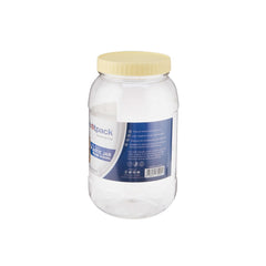 Plastic Storage Jar With Lid - hotpackwebstore.com - Plastic Bottles