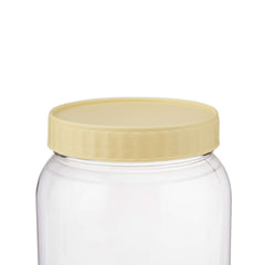 Plastic Storage Jar With Lid - hotpackwebstore.com - Plastic Bottles