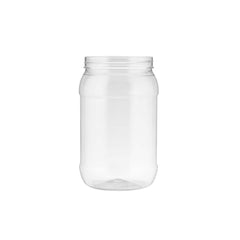 Plastic Storage Jar With Lid - hotpackwebstore.com - Plastic Bottles