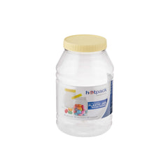 Plastic Storage Jar With Lid - hotpackwebstore.com - Plastic Bottles