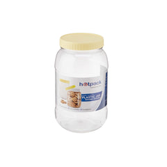 Plastic Storage Jar With Lid - hotpackwebstore.com - Plastic Bottles