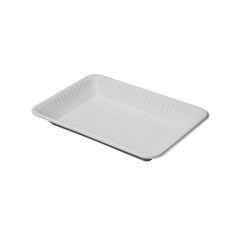 Plastic White Rectangular Trays - hotpackwebstore.com - Plastic Trays