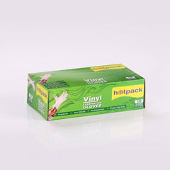 Powdered Vinyl Gloves - hotpackwebstore.com - Vinyl Gloves