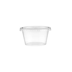 PP Clear Portion Cup with Lid - hotpackwebstore.com - Plastic Products