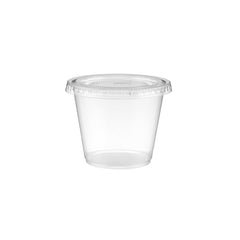 PP Clear Portion Cup with Lid - hotpackwebstore.com - Plastic Products