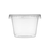 PP Clear Portion Cup with Lid - hotpackwebstore.com - Plastic Products