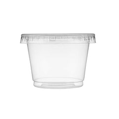 PP Clear Portion Cup with Lid - hotpackwebstore.com - Plastic Products