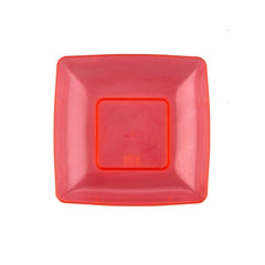 Premium Square Deep Plate 6 Pieces - hotpackwebstore.com - Plastic Plates