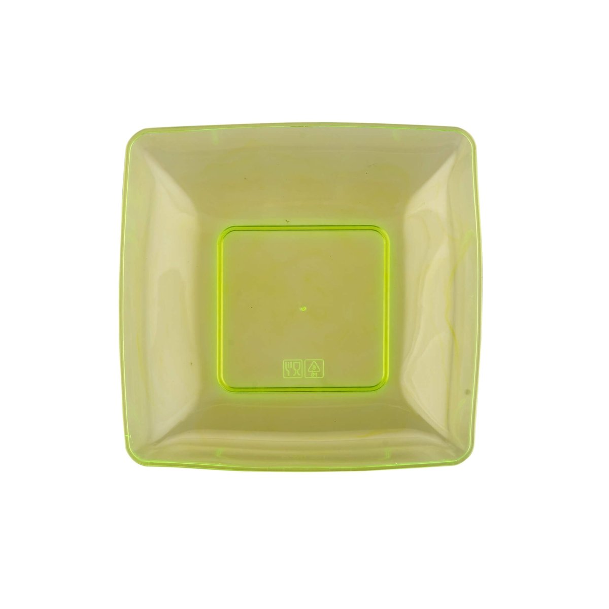 Premium Square Deep Plate 6 Pieces - hotpackwebstore.com - Plastic Plates