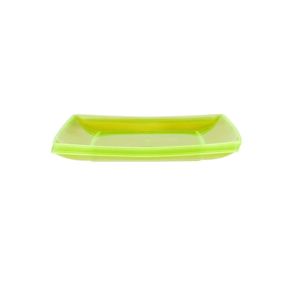 Premium Square Plates 6 Pieces - hotpackwebstore.com - Plastic Plates