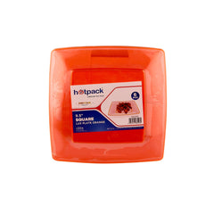 Premium Square Plates 6 Pieces - hotpackwebstore.com - Plastic Plates