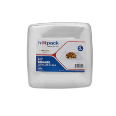 Premium Square Plates 6 Pieces - hotpackwebstore.com - Plastic Plates