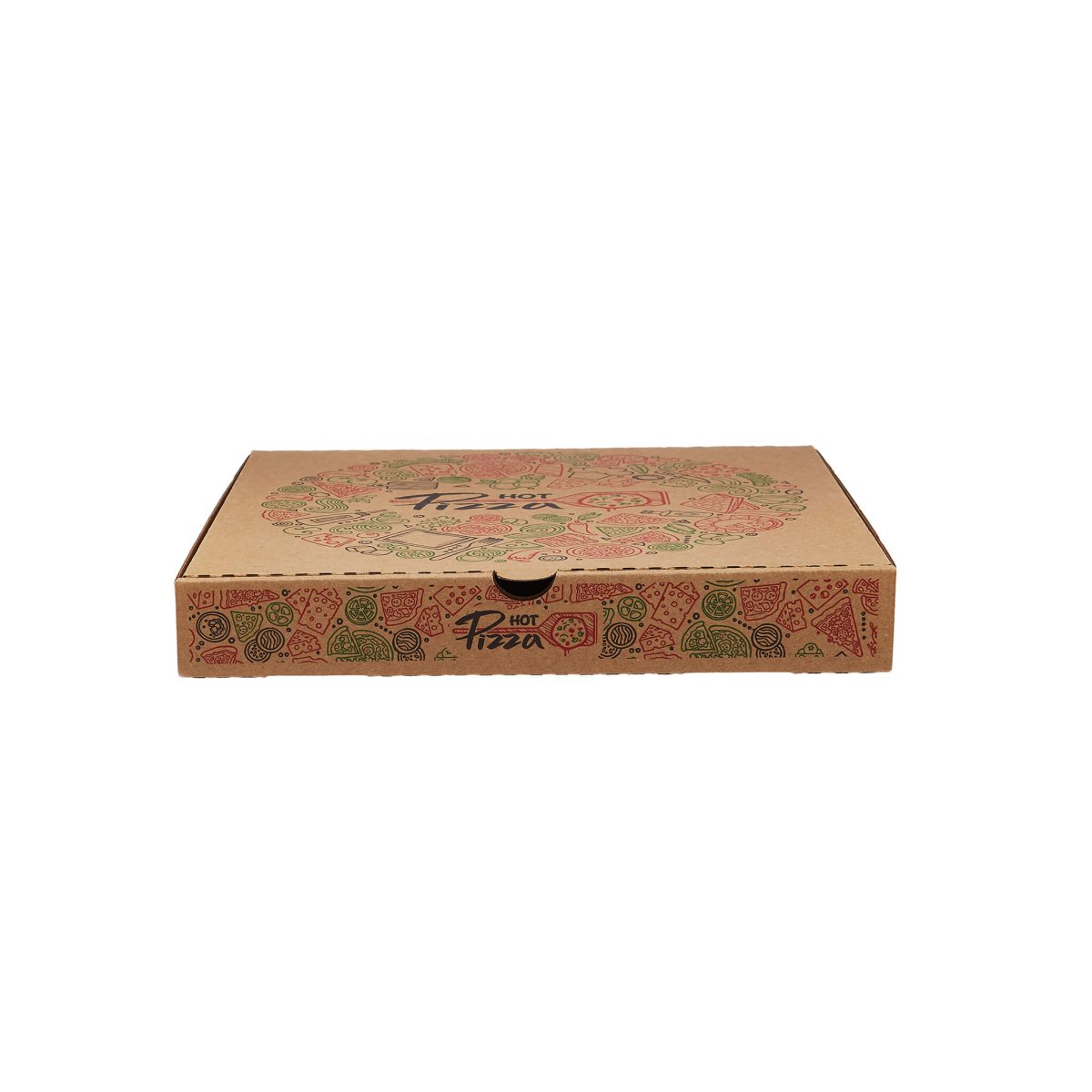 Printed Pizza Box 100 Pieces - hotpackwebstore.com - Pizza Boxes