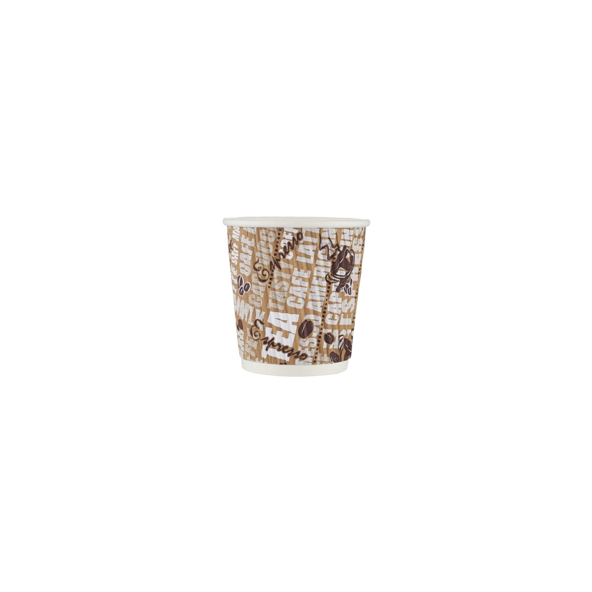 Printed Ripple Paper Cups - hotpackwebstore.com - Ripple Paper Cups