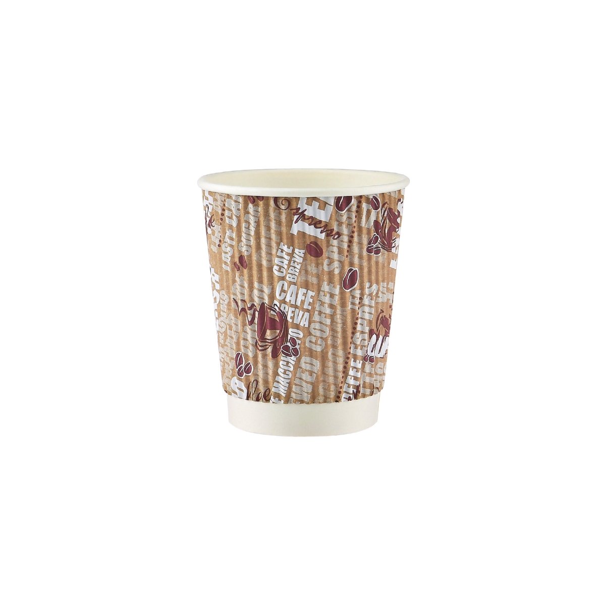 Printed Ripple Paper Cups - hotpackwebstore.com - Ripple Paper Cups
