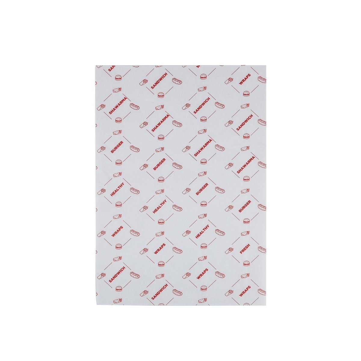 Printed Sandwich Paper - hotpackwebstore.com - Wrapping Papers