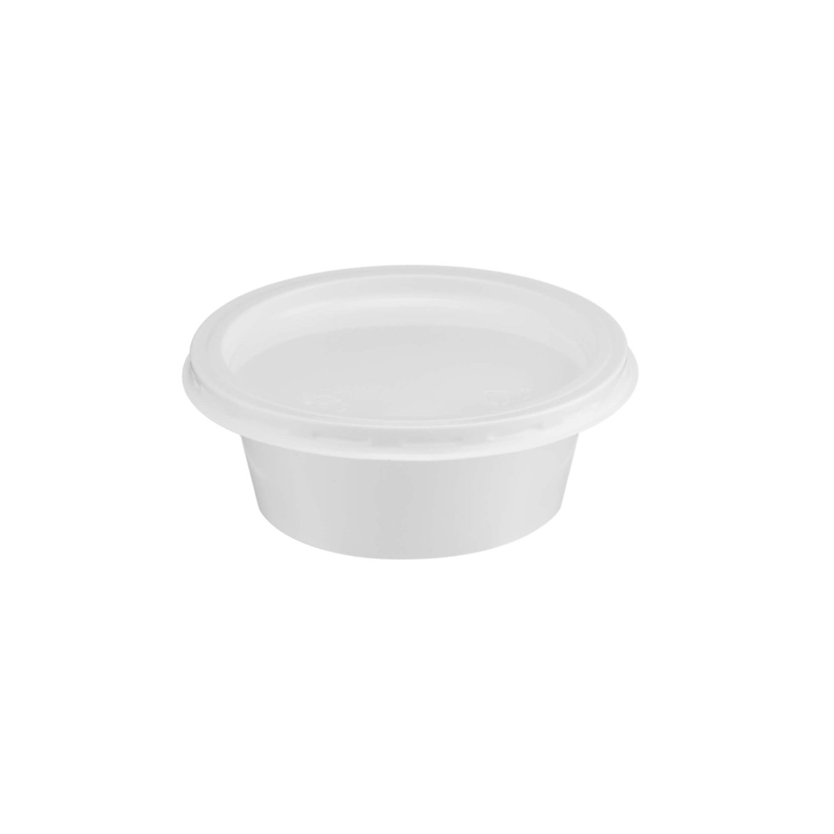 PS Plastic Portion Cup With Lid - hotpackwebstore.com - Portion Cups