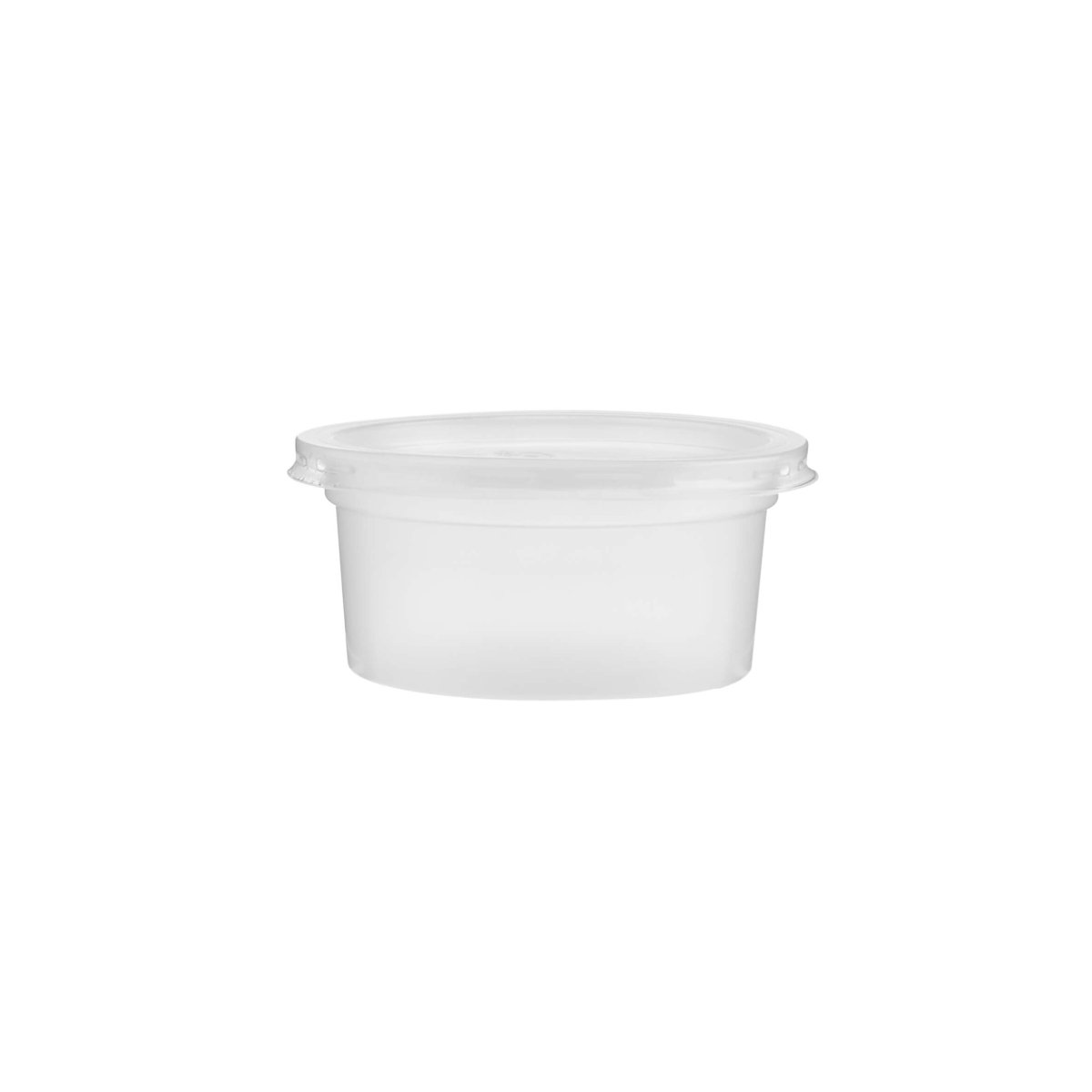 PS Plastic Portion Cup With Lid - hotpackwebstore.com