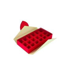Rectangular Chocolate Gift Box 18 Division - 1 Piece - hotpackwebstore.com - Gift Boxes & Tins