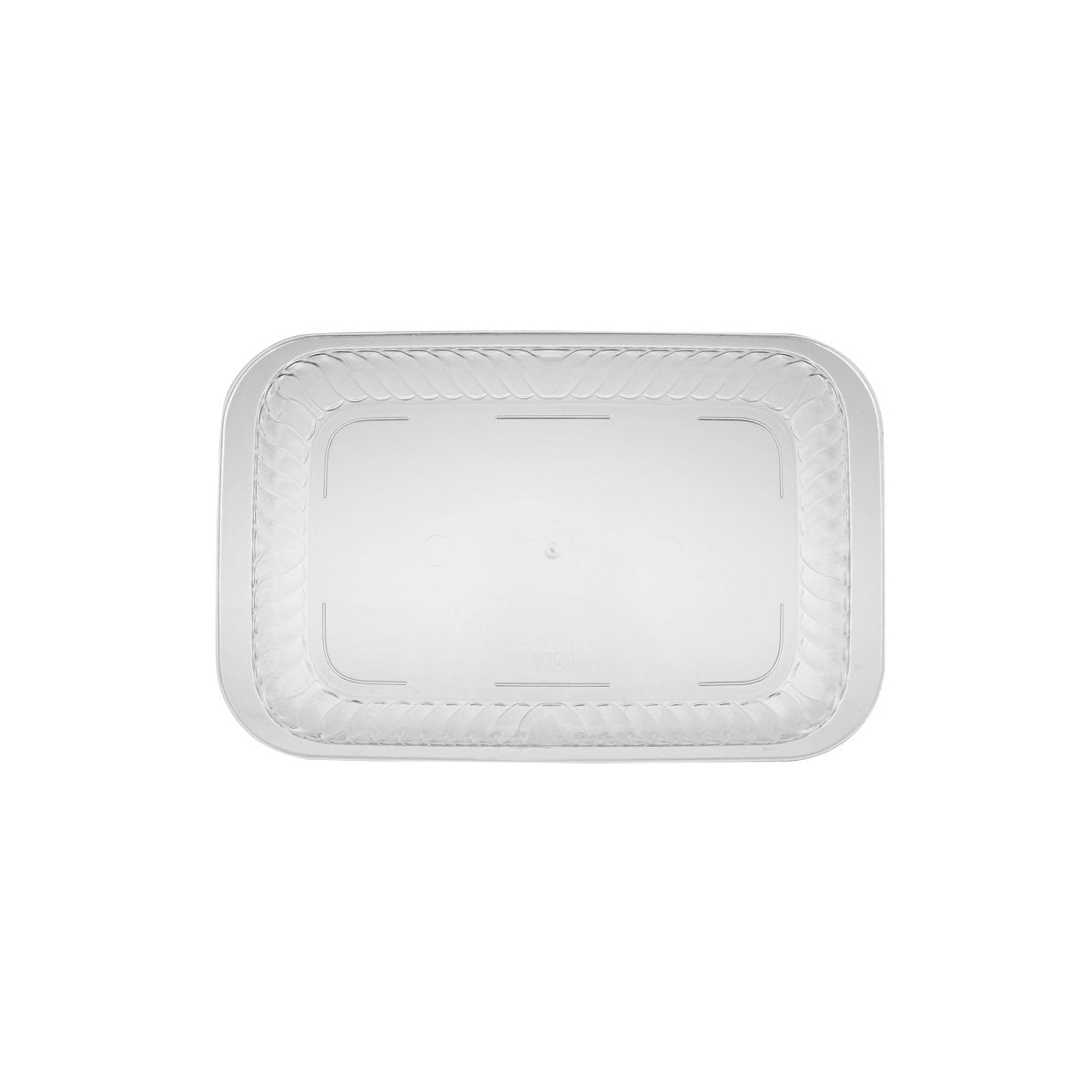 Rectangular Pudding Clear Disposable Tray - hotpackwebstore.com - Plastic Crystal Plates