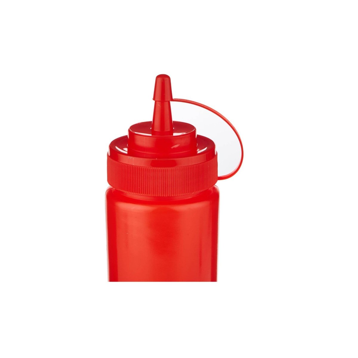 Red Squeeze Bottle 1 Piece - hotpackwebstore.com - Plastic Products