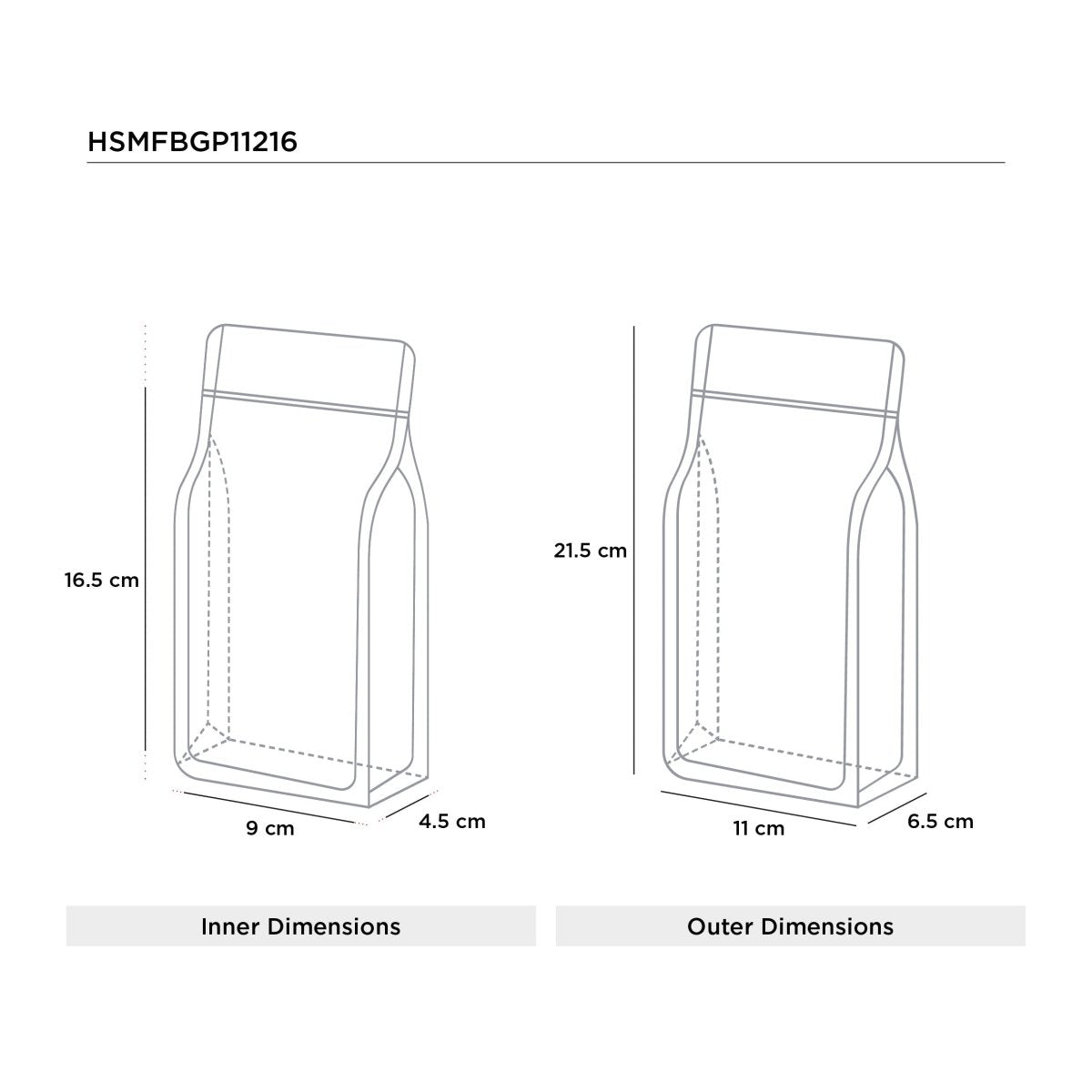 Resealable Foil Stand Up Pouch - hotpackwebstore.com - Coffee Pouch