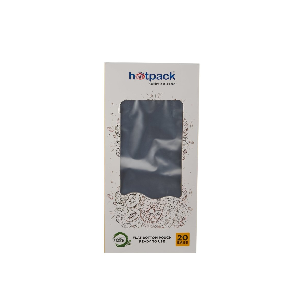 Resealable Foil Stand Up Pouch - hotpackwebstore.com - Coffee Pouch