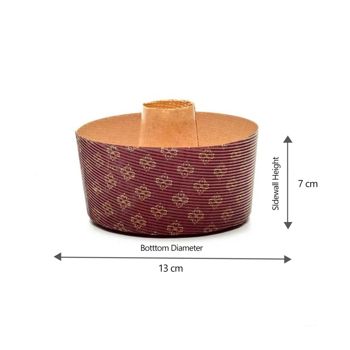 Ring Baking Mold 13x7 cm |720 Pieces - hotpackwebstore.com - Baking Moulds