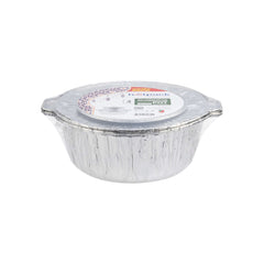 Round Aluminum Pot Container Combo Pack - hotpackwebstore.com - Aluminium Pots