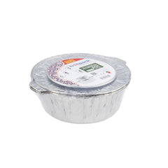 Round Aluminum Pot Container Combo Pack - hotpackwebstore.com - Aluminium Pots