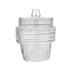 Round Aluminum Pot Container With Lid - hotpackwebstore.com - Aluminium Pots