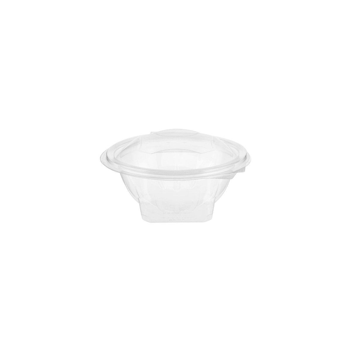 Round Hinged Salad Bowl - hotpackwebstore.com - Hinged Salad Bowls