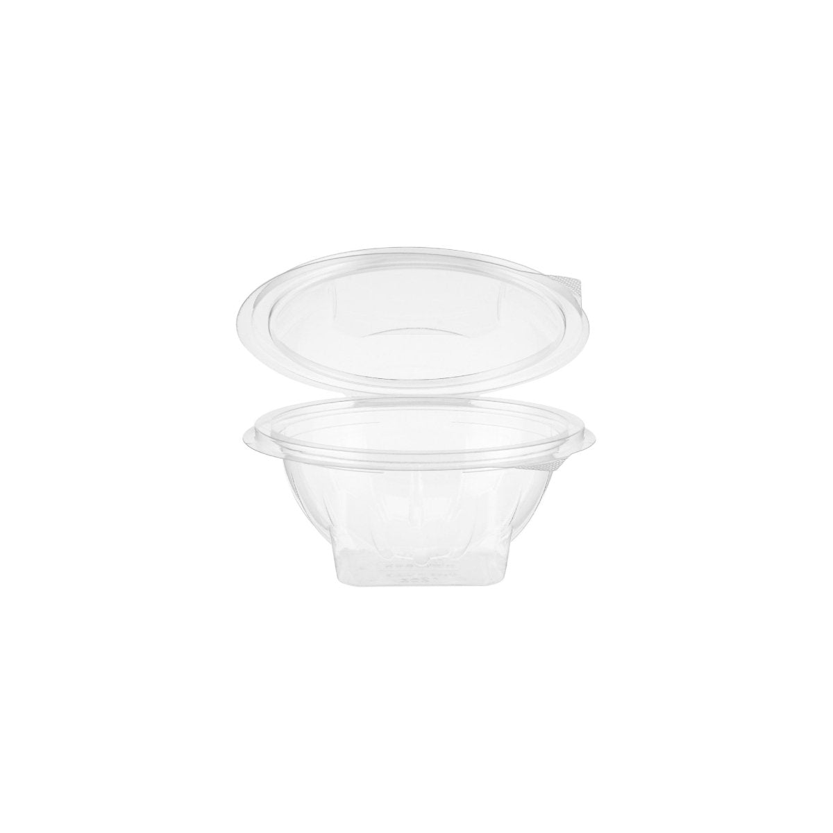 Round Hinged Salad Bowl - hotpackwebstore.com - Hinged Salad Bowls
