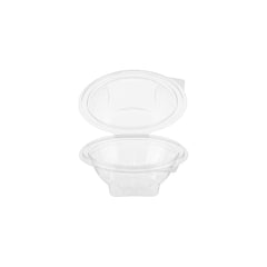 Round Hinged Salad Bowl - hotpackwebstore.com - Hinged Salad Bowls