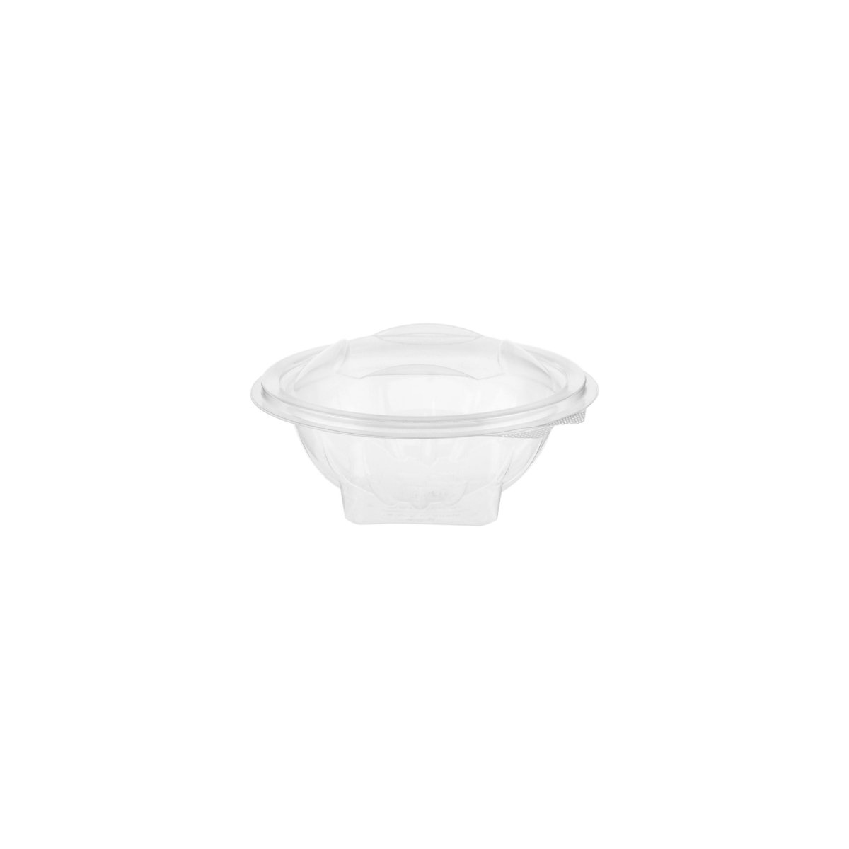 Round Hinged Salad Bowl - hotpackwebstore.com - Hinged Salad Bowls
