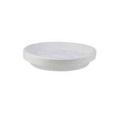 Round Plastic Plate White - hotpackwebstore.com - Plastic Plates