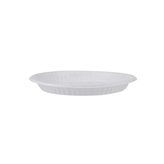 Round Plastic Plate White - hotpackwebstore.com - Plastic Plates