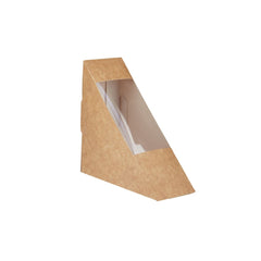Sandwich Wedge Box with Window - hotpackwebstore.com - Sandwich Boxes