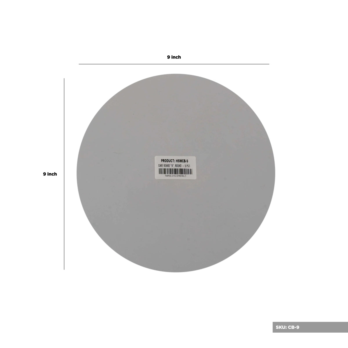 Silver Round Cake Board - hotpackwebstore.com - Cake Boards